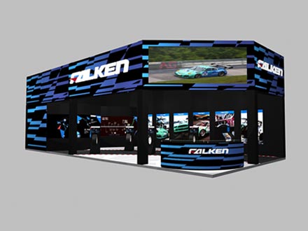 FALKEN Booth Exhibit (Image)