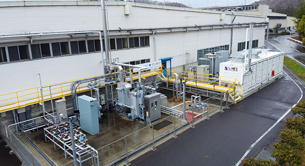 Hydrogen producing equipment and hydrogen boiler manufacturing equipment