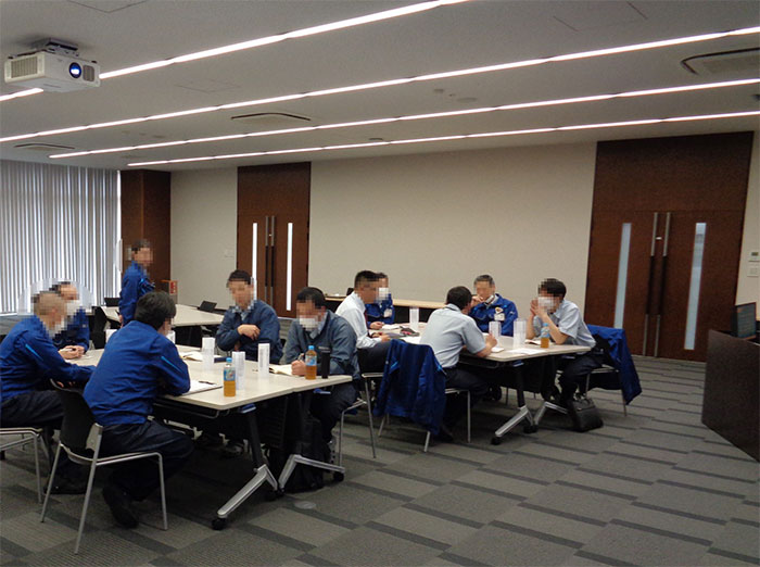 Training Scene for Unconscious Bias Training for Manufacturing Site Supervisors