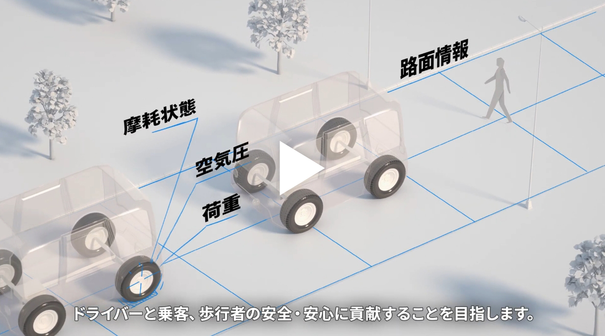 住友ゴムSENSING CORE技術説明MOVIE