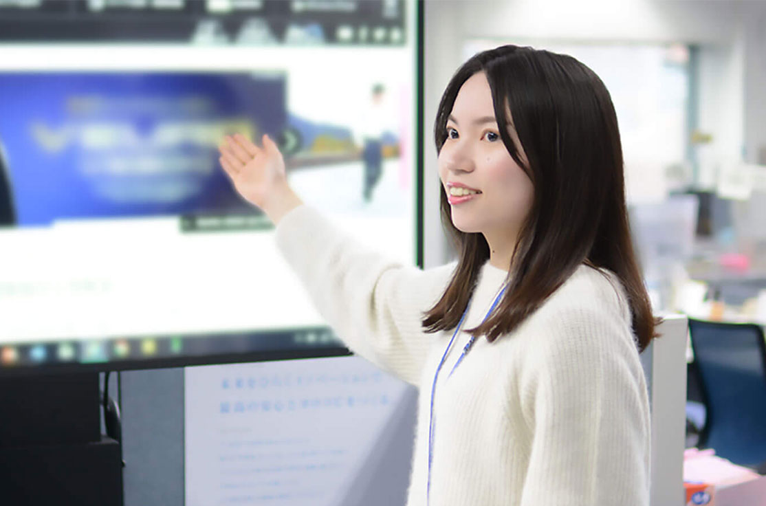 営業部門 お客様に合ったタイヤを提案する